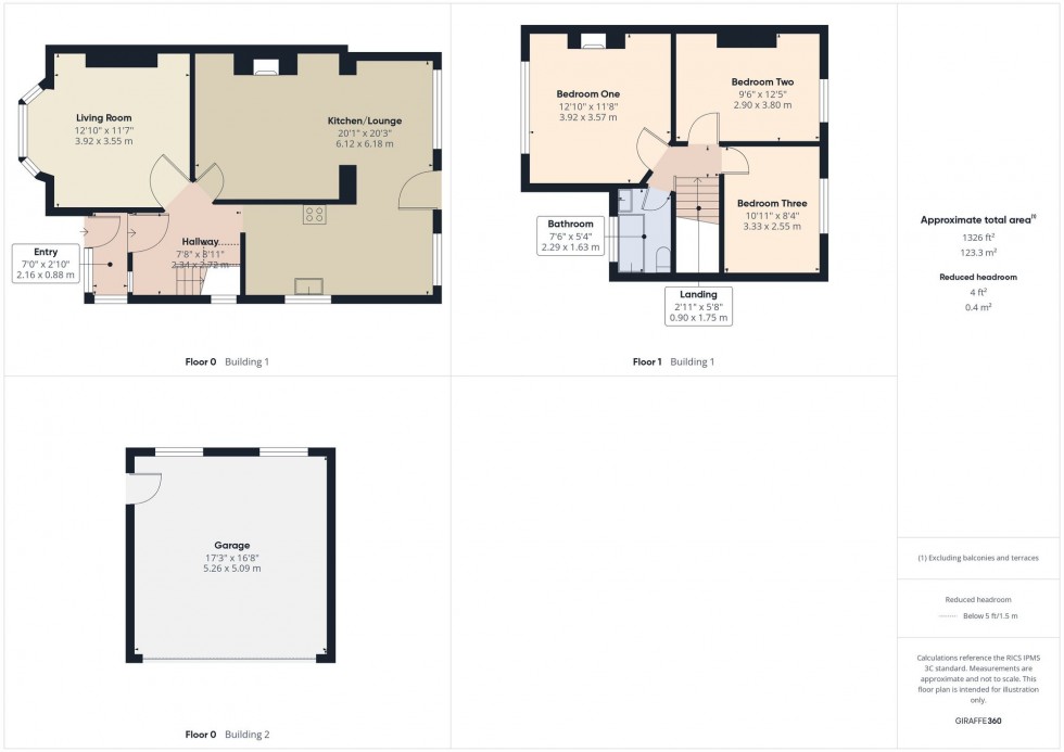 Floorplan for Sherbourne Road, Heaton, Bolton, BL1
