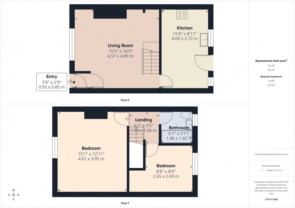 Floorplan for Glass Street, Farnworth, Bolton, BL4