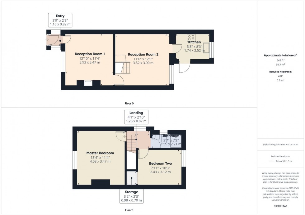 Floorplan for Cobden Street, Bolton, BL1