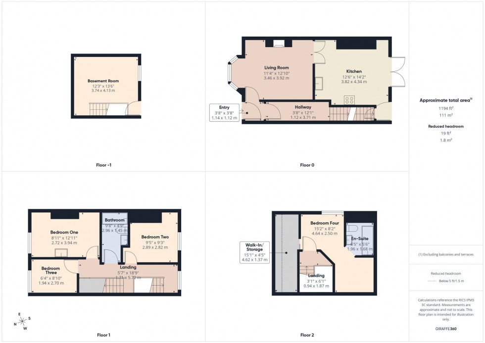 Floorplan for Chorley Old Road, Bolton, BL1