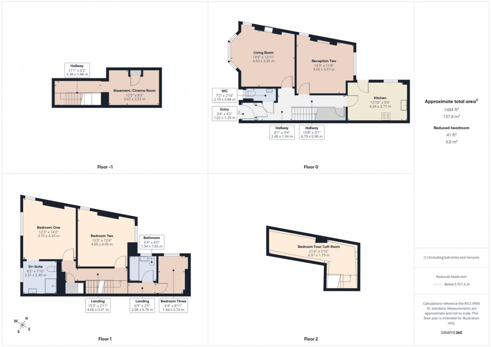 Floorplan for Bennetts Lane, Smithills, Bolton, BL1