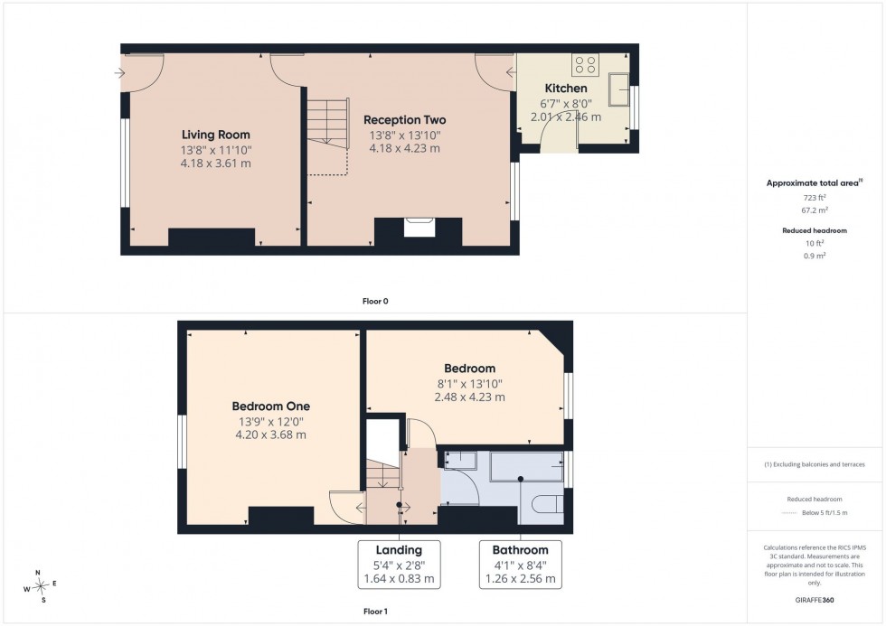 Floorplan for Highfield Road, Smithills, Bolton, BL1