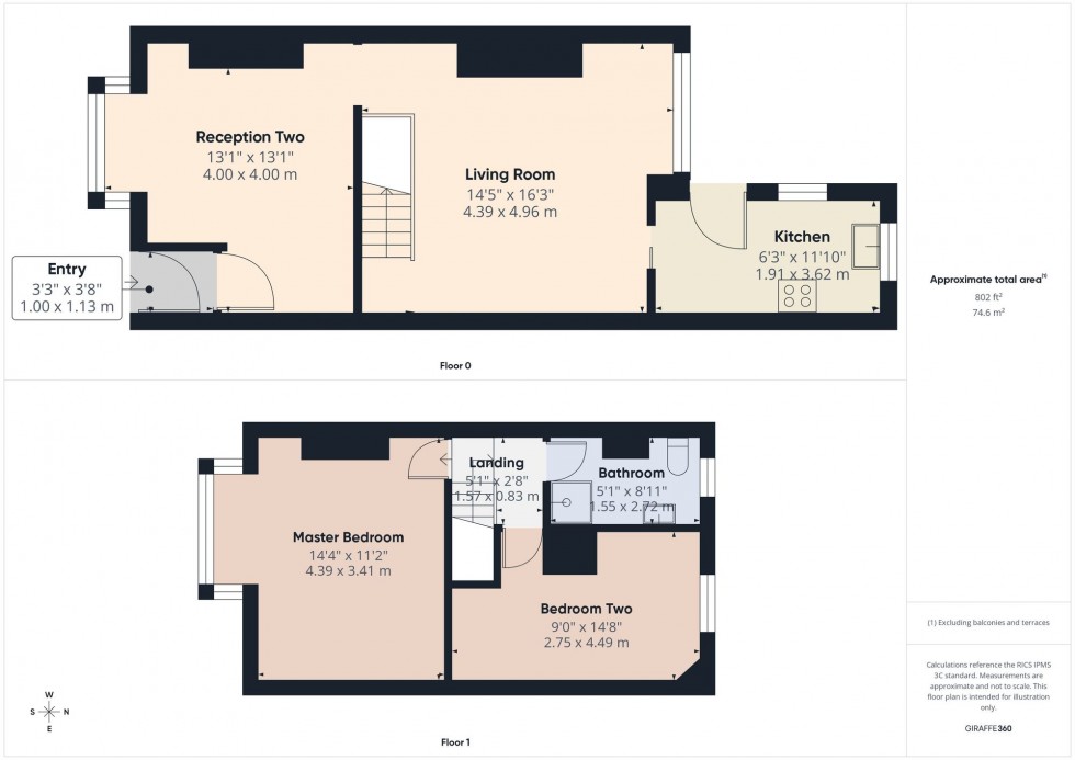 Floorplan for Lonsdale Road, Heaton, Bolton, BL1