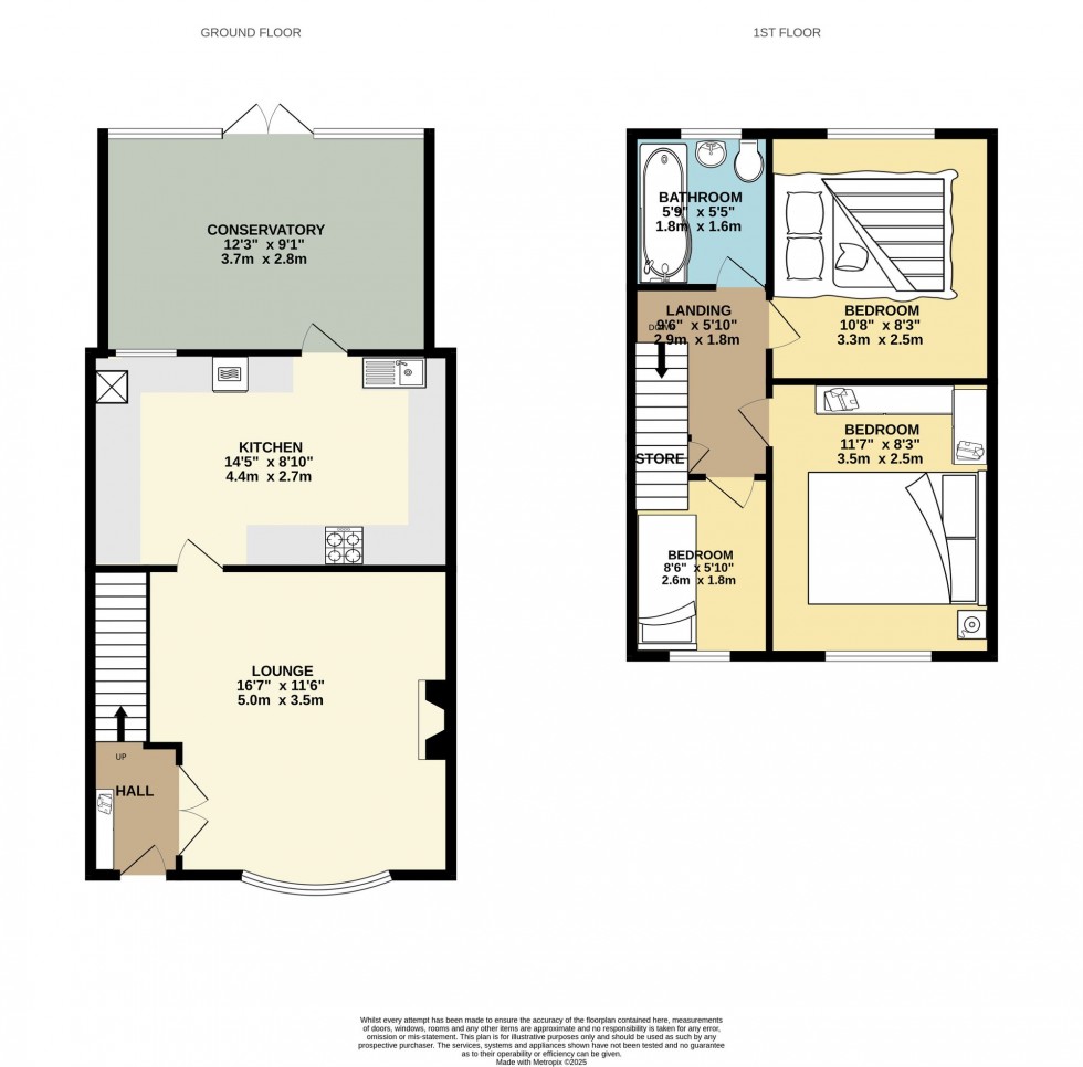 Floorplan for Roscoes Court, Westhoughton, Bolton, BL5