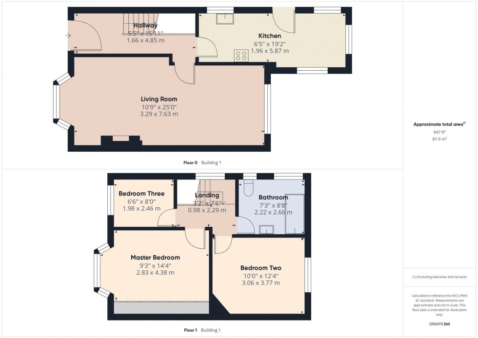 Floorplan for Fourth Avenue, Heaton, Bolton, BL1