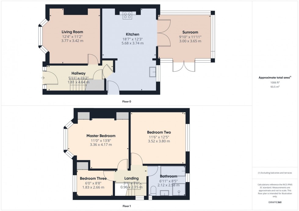 Floorplan for Barcroft Road, Bolton, BL1