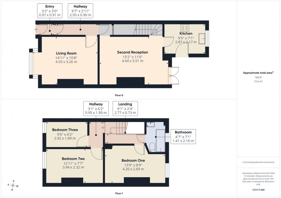 Floorplan for Shrewsbury Road, Bolton, BL1