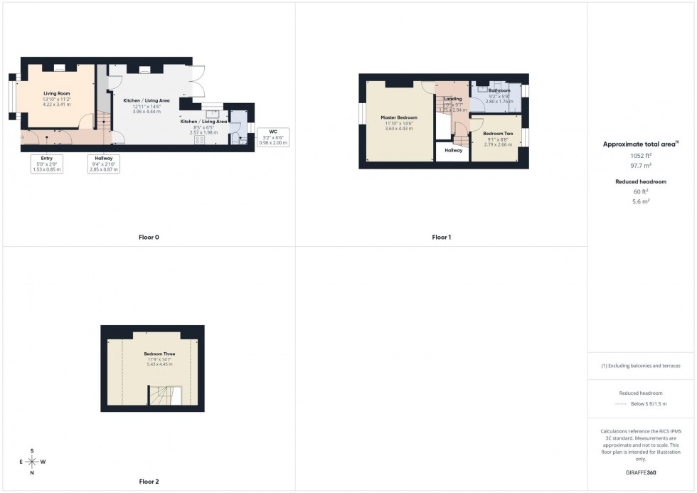 Floorplan for Devonshire Road, Bolton, BL1