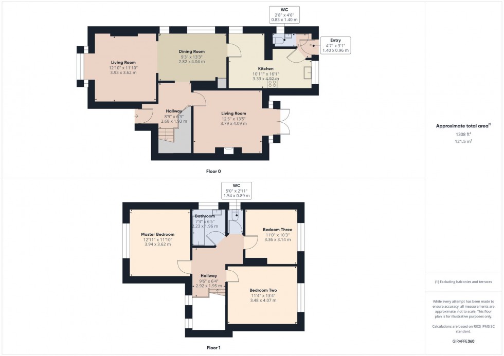 Floorplan for Harpers Lane, Smithills, Bolton, BL1