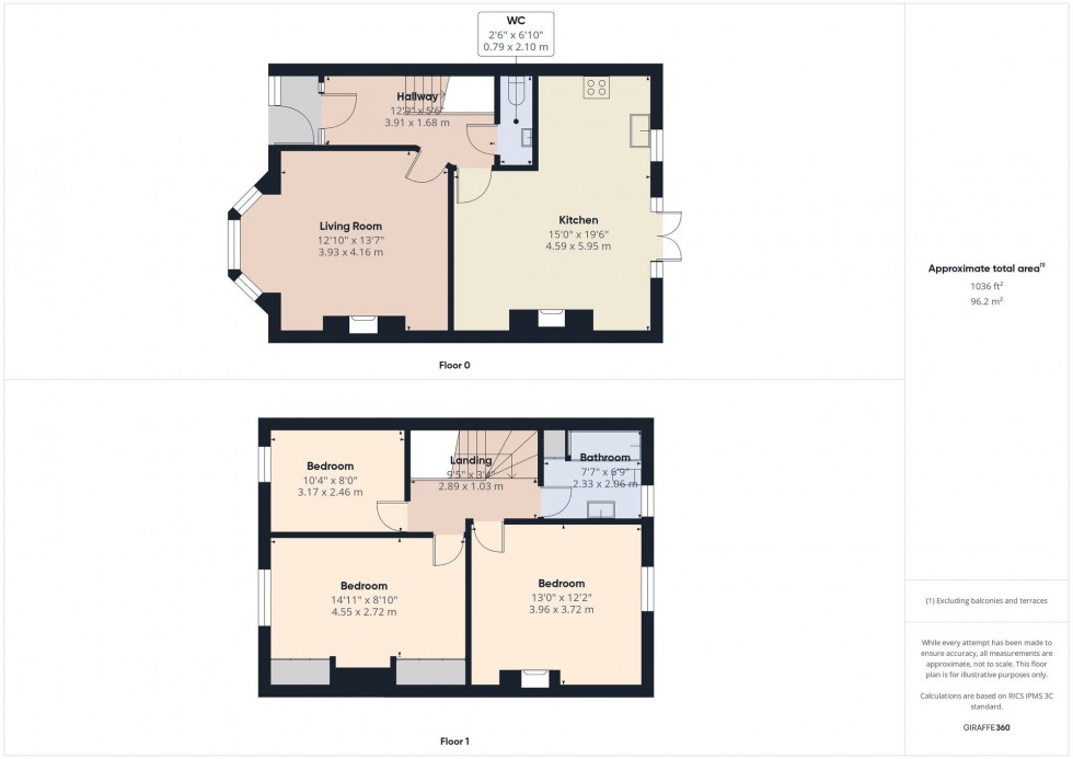 Floorplan for Moorside Avenue, Smithills, Bolton, BL1