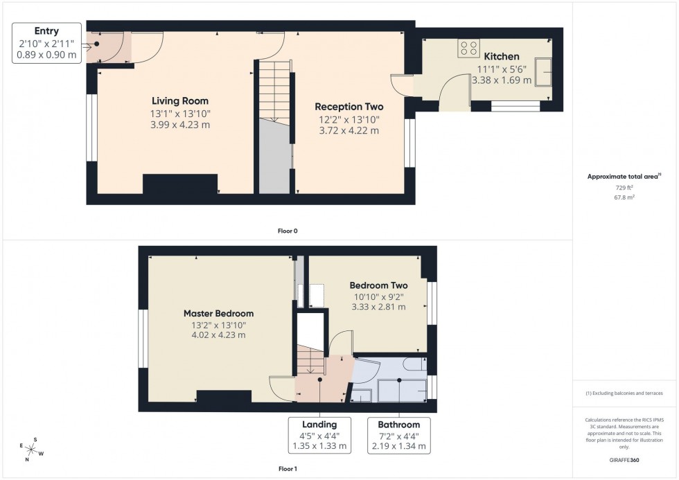Floorplan for Musgrave Road, Heaton, Bolton, BL1