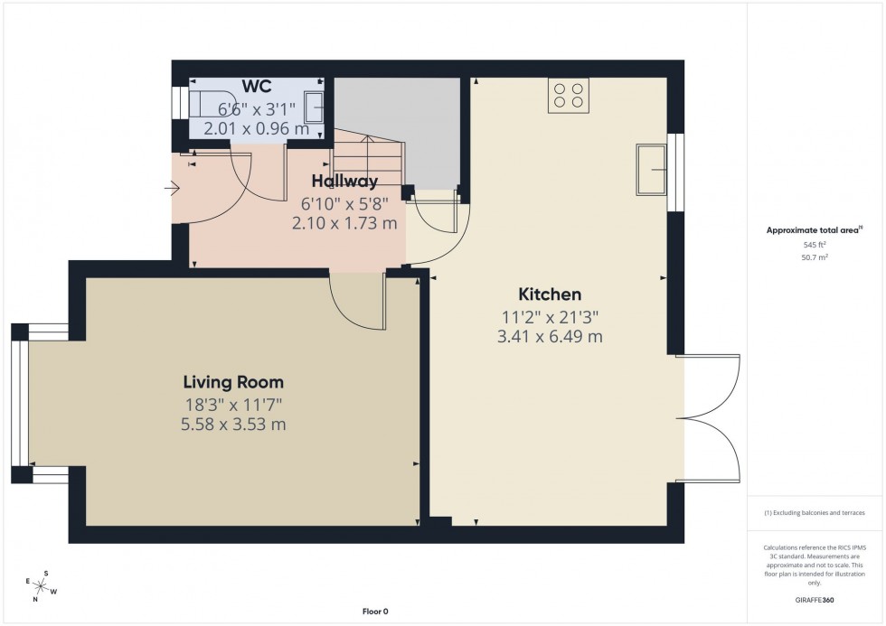 Floorplan for Burlington Drive, Heaton, Bolton, BL1