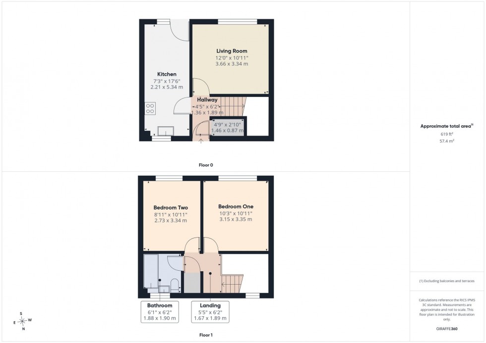 Floorplan for Purcell Close, Bolton, BL1