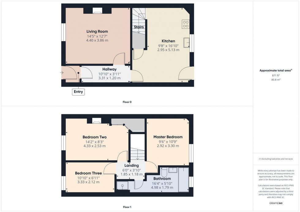 Floorplan for Markland Hill Lane, Heaton, Bolton, BL1