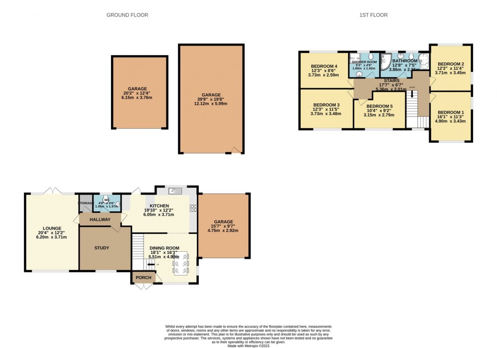 Floorplan for Southfield Drive, Westhoughton, BL5
