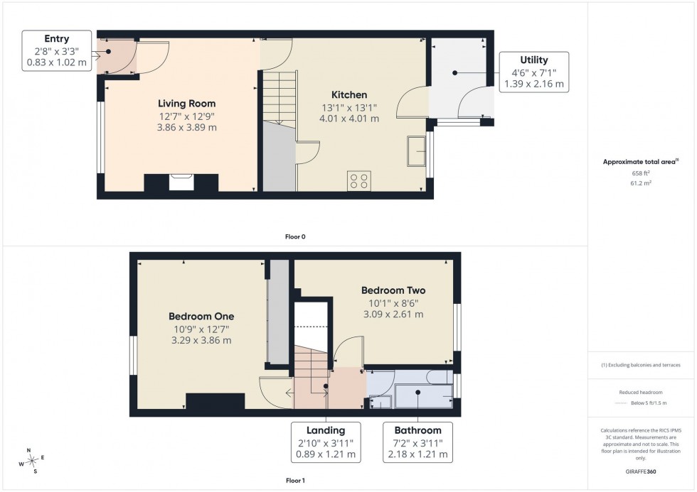 Floorplan for Packer Street, Halliwell, Bolton, BL1