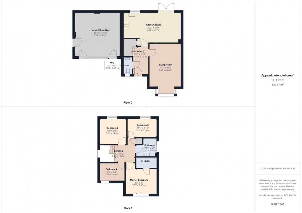 Floorplan for Burlington Drive, Heaton, Bolton, BL1