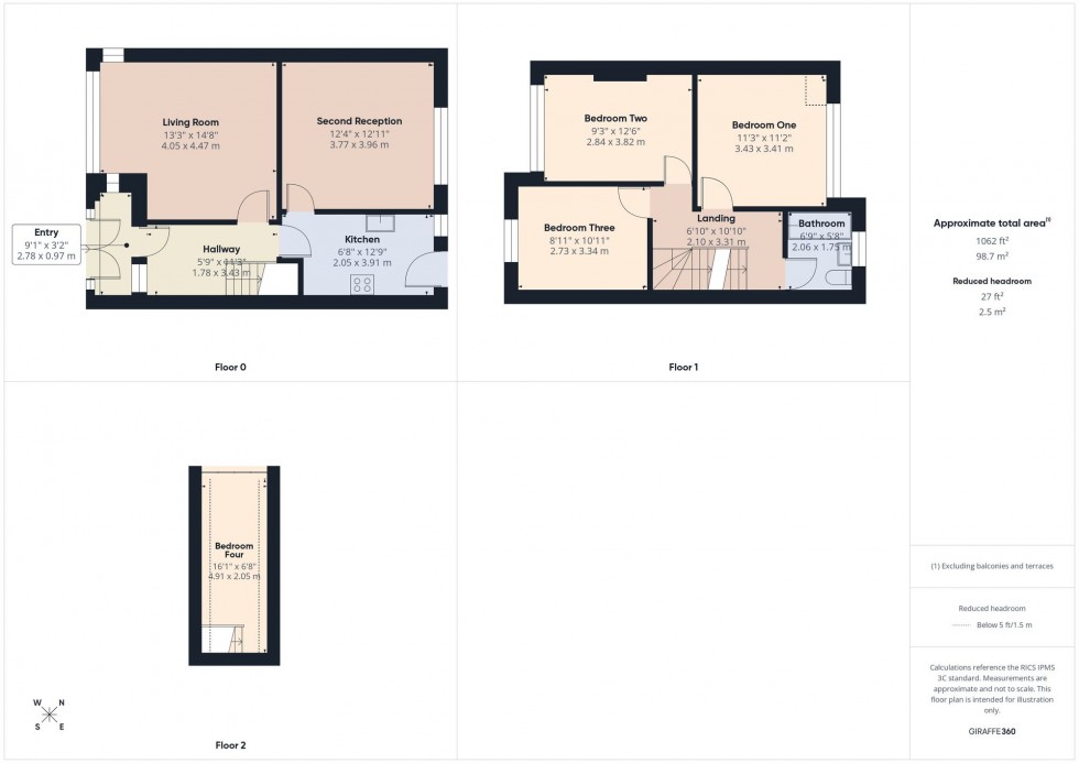 Floorplan for Chorley Old Road, Bolton, BL1